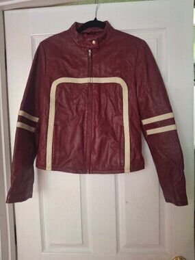 Wilson’s Leather Women's Burgundy Jacket